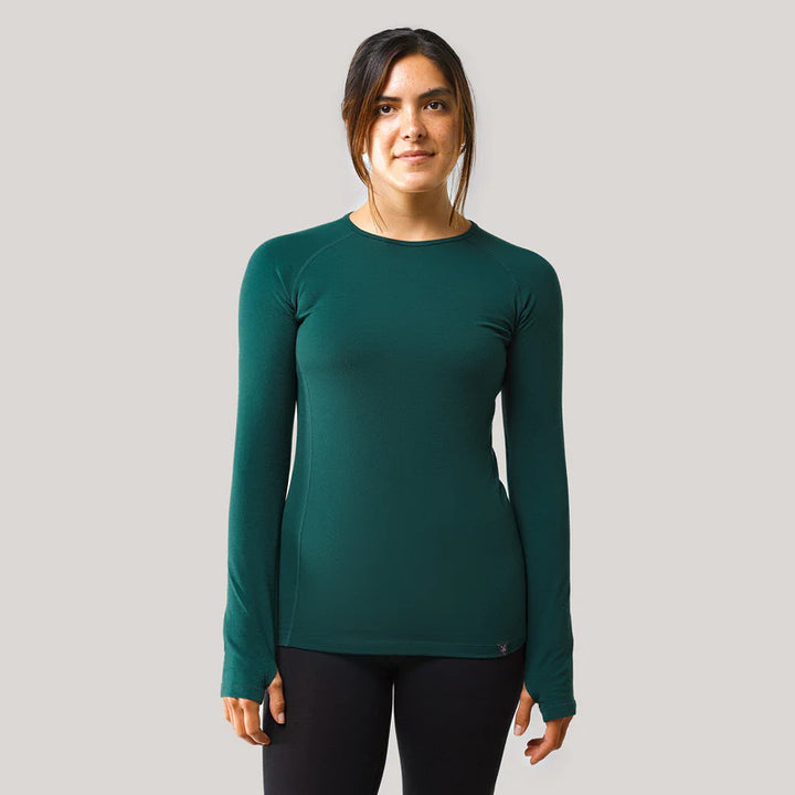 WOMEN'S WOOLIES TECH LONG SLEEVE CREW