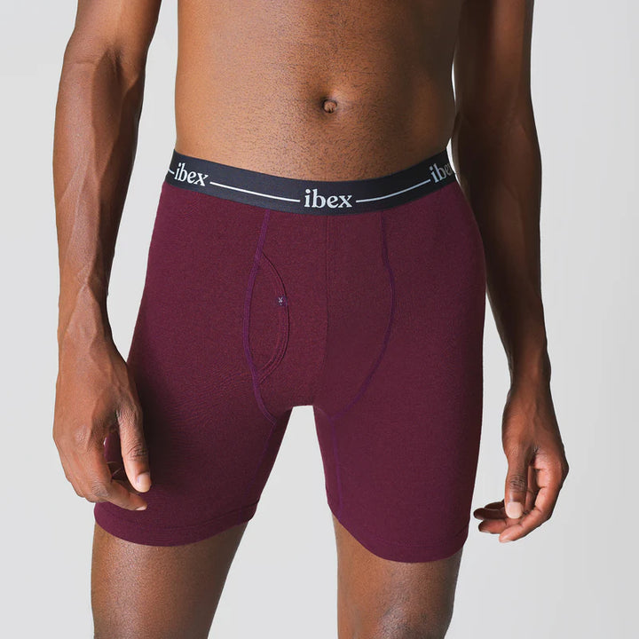 MEN'S NATURAL LONG BOXER BRIEF