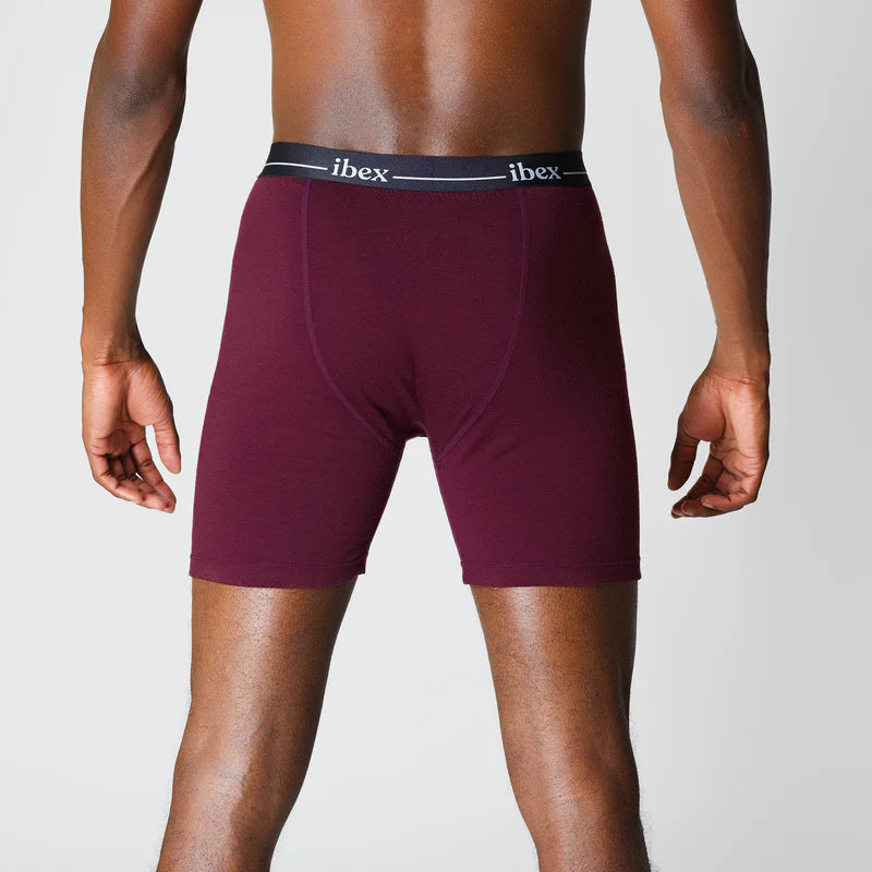 MEN'S NATURAL LONG BOXER BRIEF