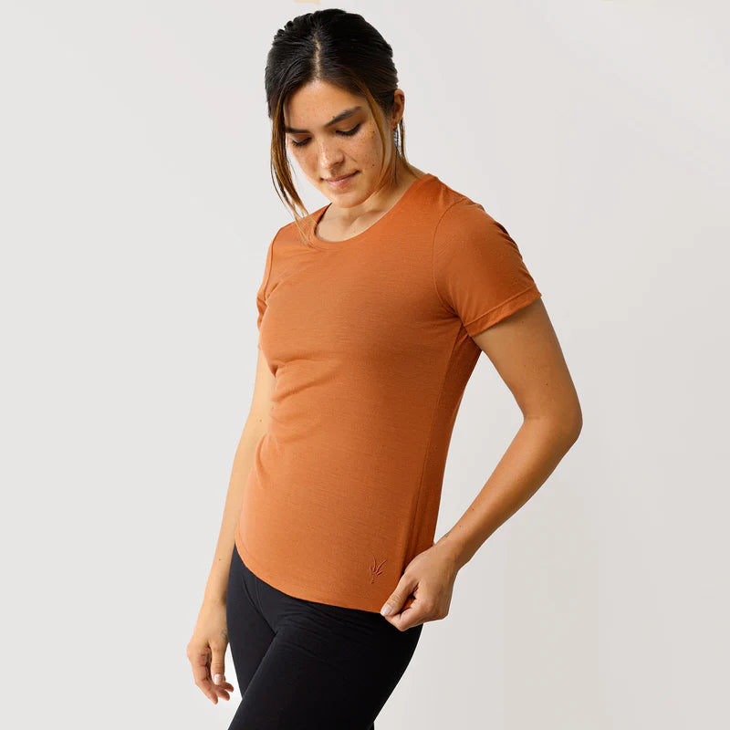 WOMEN'S 24 HOUR SHORT SLEEVE LOW CREW