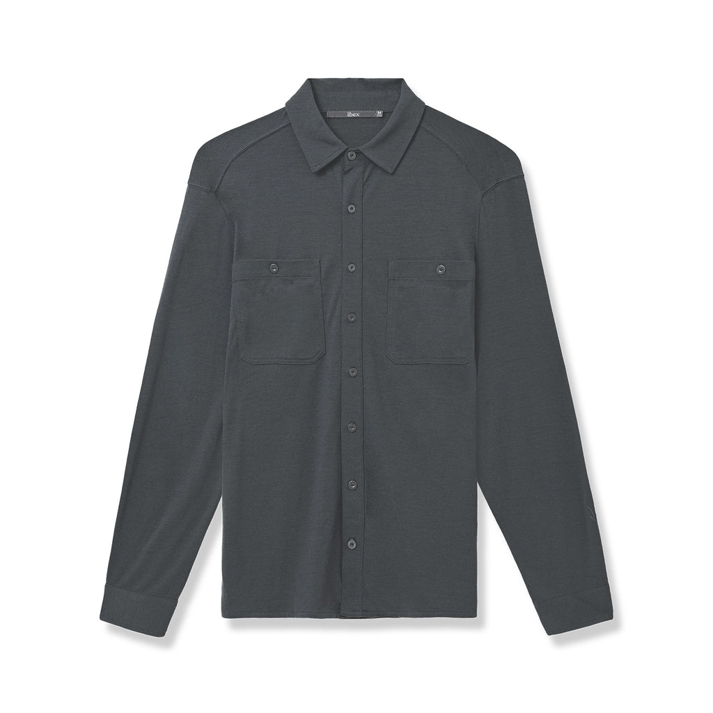 MEN'S NOMAD LONG SLEEVE SHIRT – ibex Japan