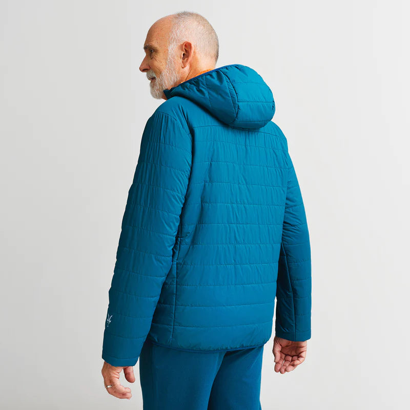 ibex~アイベックス~メリノウールカーディガン青 MEN'S WOOL AIRE ibex~アイベックス~メリノウールカーディガン青 MEN'S WOOL AIRE